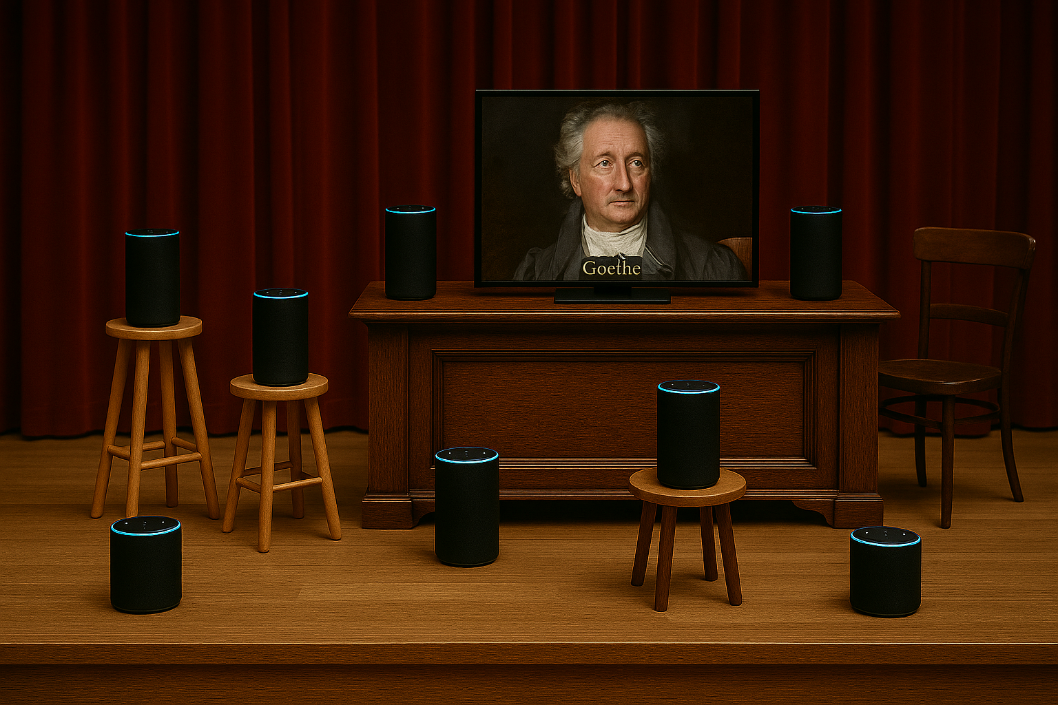 Goethes Faust wird neu inszeniert: Alle Rollen von Alexa-Sprachassistenten gespielt