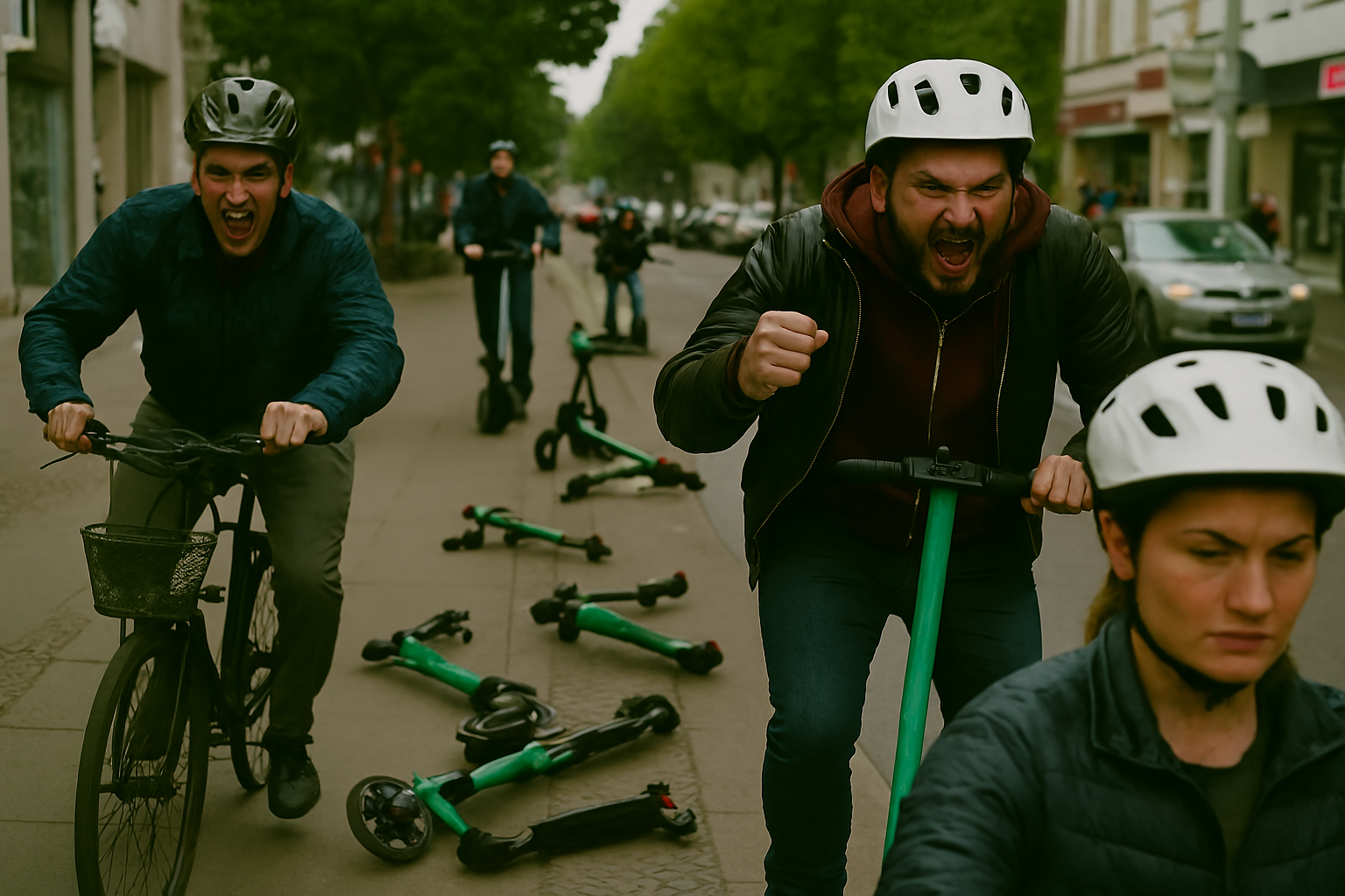 Wegen E-Scooter-Chaos: Senat erklärt alle Gehwege zu 'Mikromobilitäts-Kampfzonen'